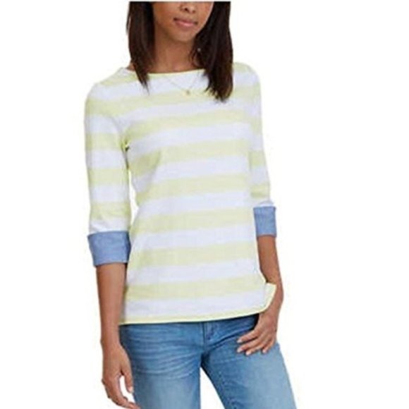 Nautica Tops - Nautica Women’s Chambray Casual Blouse NWT